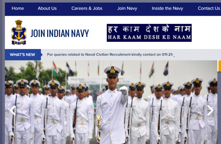 Indian Navy Recruitment 2022 Apply Online