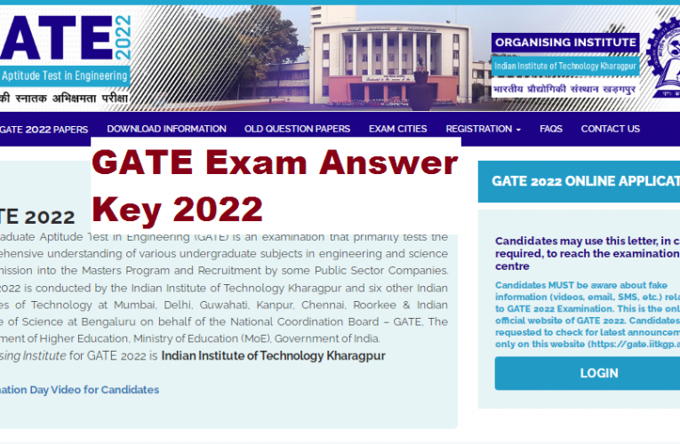GATE Exam 2022 answer key to be released on Feb 21, 2022