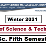 RTMNU B.Sc 5th Sem Result Winter 2021