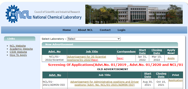 CSIR NCL Scientist Recruitment 2022 For 20 Scientist Post Apply Online