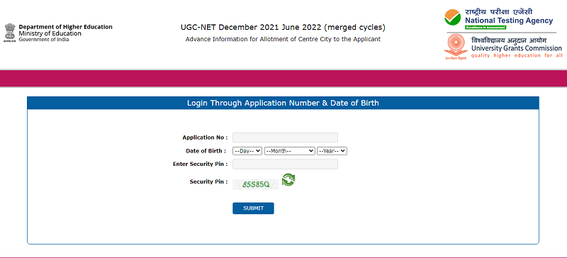 UGC NET 2022 Admit Card Download