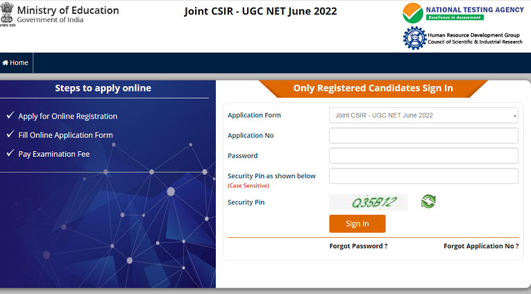 CSIR UGC NET Answer Key 2022 Announce