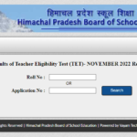 HPTET Result 2022 Download
