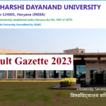 MDU Result 2023 UG PG