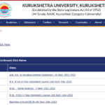 KUK Result 2023