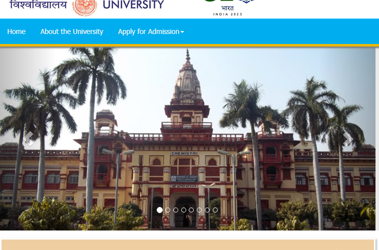 BHU Admissions 2023: Open for UG & PG courses at bhuonline.in