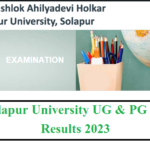 Solapur University UG PG Result 2023