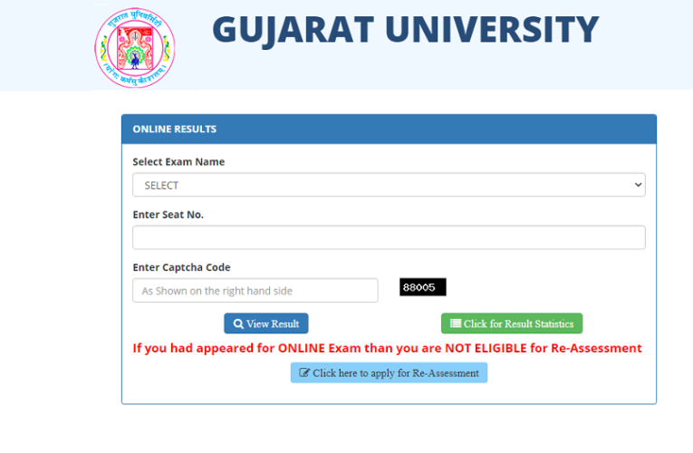 Gujarat University Result 2023 Released BA, B.Sc, B.Com, B.Ed, M.A, M.Sc, M.Com