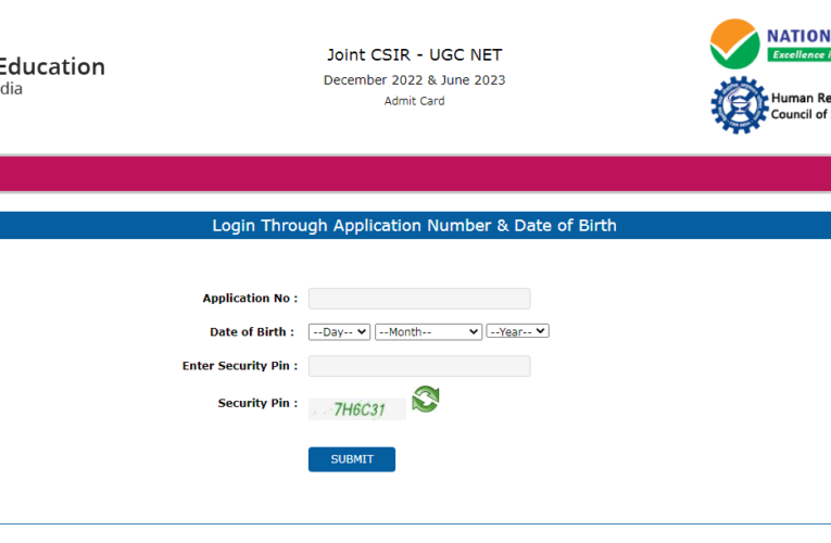 CSIR UGC NET 2023 admit card to release at csirnet.nta.ac.in