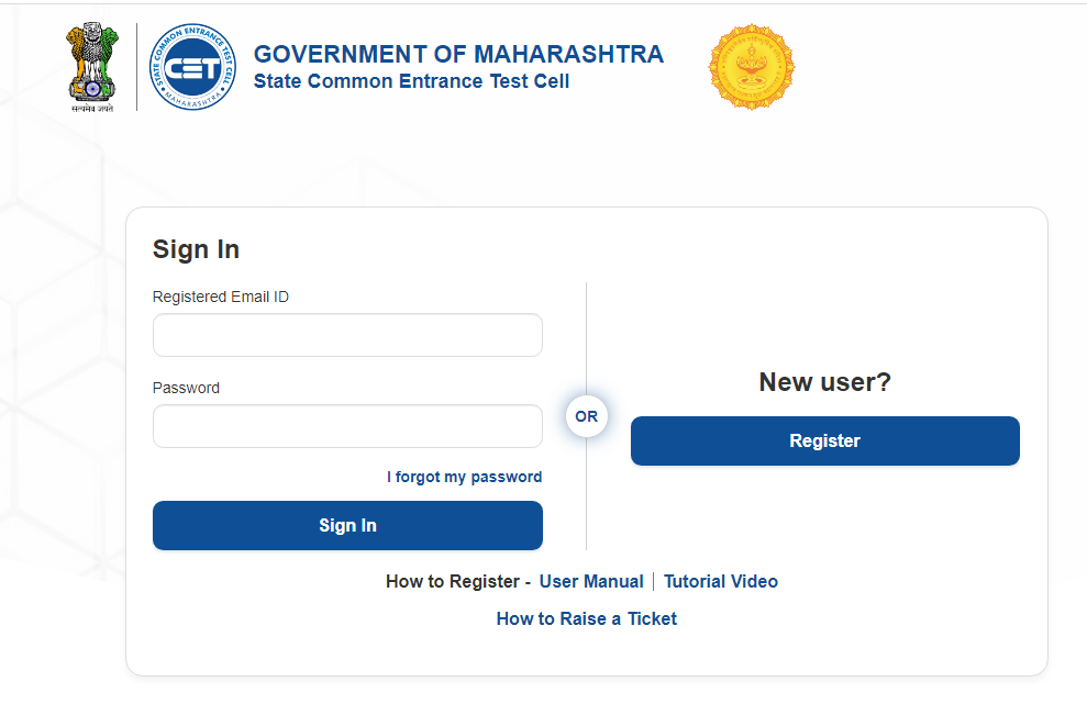 MAHA CET 2024 Online Registration