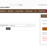 HNGU Result Time Table 2024