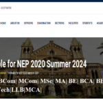 Mumbai University Time Table  2024