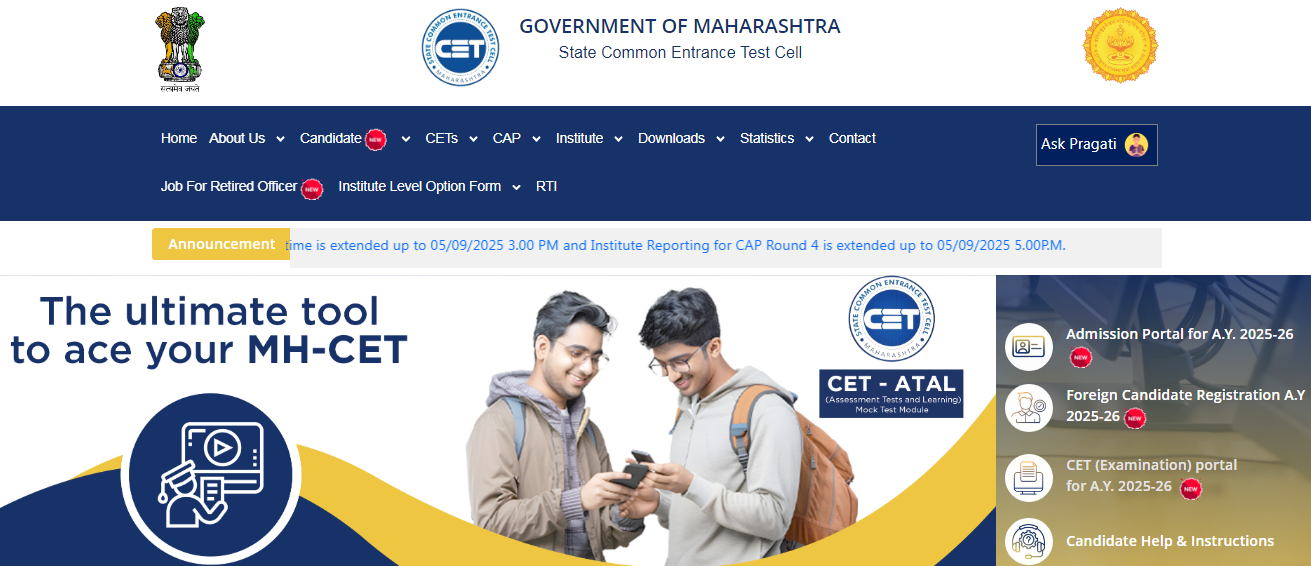 MAH CET 2026 Schedule Released